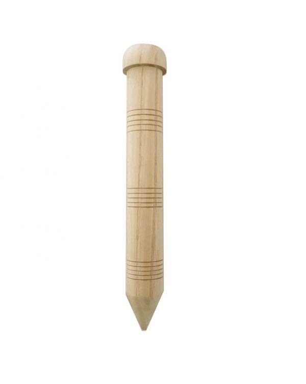قلم نیش خوابان چوبی صافکاری بیرنگ