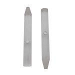 قلم نیش خوابان کریستال مغناطیسی صافکاری بی رنگ مدل سر پهن