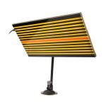 پنل نور LED پرتابل USB صافکاری بدون رنگ سوپر پی دی آر مدل زرد خطی