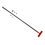 میله تکی صافکاری بدون رنگ استارکلیپس همراه با سری مدل G-M90