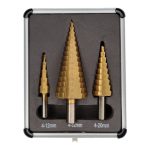 مته کاجی هرمی مخروطی سه عددی جگوار مدل JAG-03