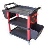 میز ترولی تجهیزات صافکاری دیتیلینگ سه طبقه فای تک مدل FY-901-3L