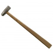 چکش دسته چوبی سر موشکی صافکاری بی رنگ مدل GM-CH89PE