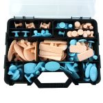 سری چسبی قری کش 150 پارچه صافکاری بی رنگ مدل PDR-SCH0854