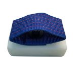 تفلون کششی چهار گوش بند دار صافکاری بدون رنگ مدل TEF-KSBR4G