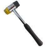 چکش فیبری و لاستیکی صافکاری بدون رنگ مدل 30 میلی متر