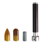 قلم نیش خوابان فلزی دو سر ژله ای صافکاری تایوان مدل TW-U7756