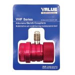 کوپلینگ 1/4 شارژ گاز کولر خودرو Value قرمز مدل VHF-SA